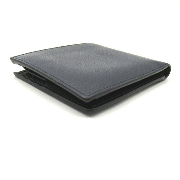 Prada Navy Blue Leather Bifold Wallet - Picture 4 of 10